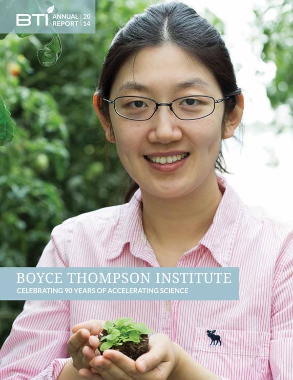 Cover of BTI's 2014 Annual Report