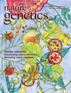 Nature Genetics Tomato Cover
