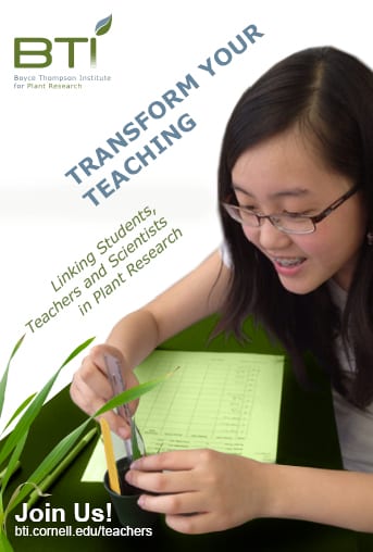Teacher Programs Put Plant Research and Resources in Area Classrooms