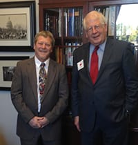 Dr. Alan Jones and Senator David price