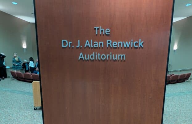 BTI Dedicates Auditorium in Honor of Dr. J. Alan Renwick