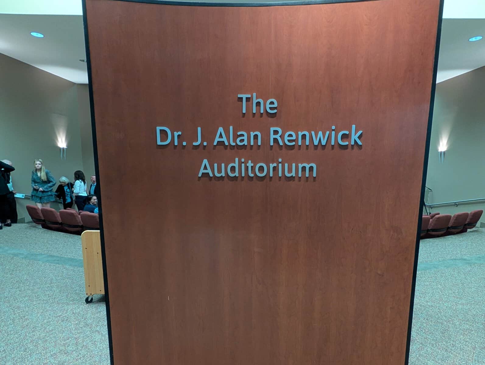 BTI Dedicates Auditorium in Honor of Dr. J. Alan Renwick