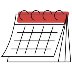 Icon of a calendar